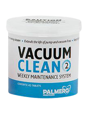 Dental Medical Vacuum Clean Tablets 45/Bt - Palmero 565-3547 - Dentamed USA