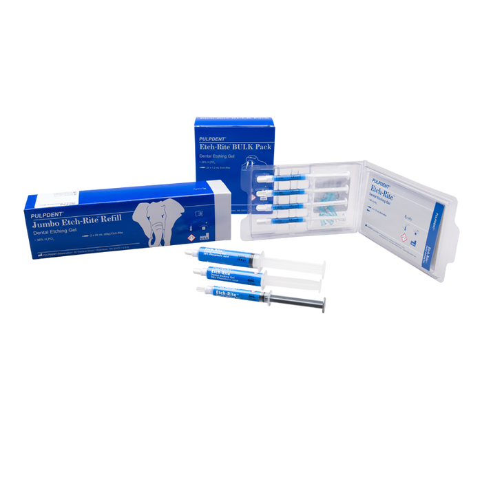 Dental Etch-Rite 38% Phosphoric Etching Gel – Pulpdent - Dentamed USA
