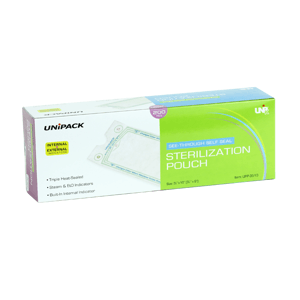 Dental 790-2118 Self Seal Sterilization Pouches 200/bx - Unipack - DENTAMED USA