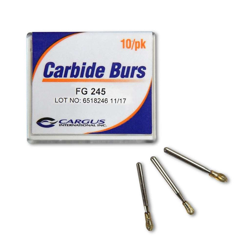 MARK3 Carbide Burs Right Angle 10/pk - Cargus - Dentamed USA