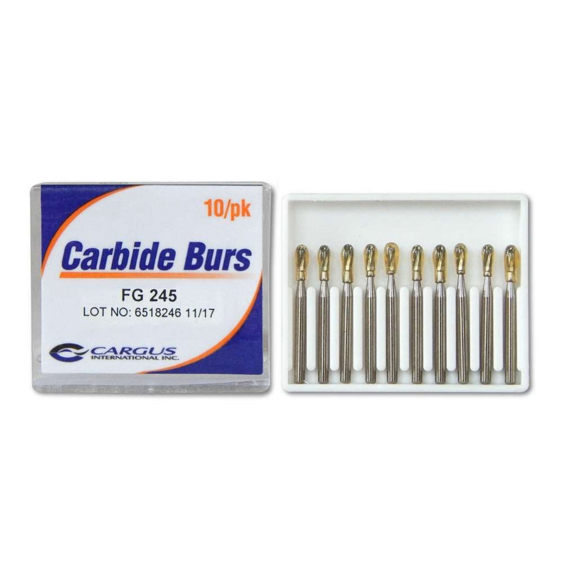 MARK3 Carbide Burs Right Angle 10/pk - Cargus - Dentamed USA