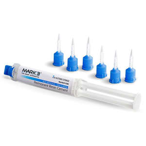 MARK3 Permanent Resin Cement Self Adhesive 7ml Automix Syringe - Dentamed USA