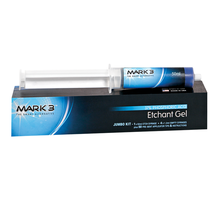 MARK3 Etchant Gel 37% Jumbo Refill Syringe 50ml.
