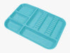 MARK3 Set Up Tray Divided Blue 1/pk
