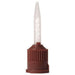MARK3 T-Style Short HP Mixing Tips Brown Tapered End 1:1 For Temporary and Permanent Cement 30/pk.