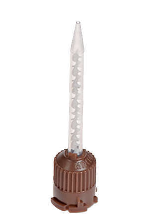 MARK3 HP Mixing Tips Brown Tapered End 1:1 for Temporary & Permanent Cement 25/pk.