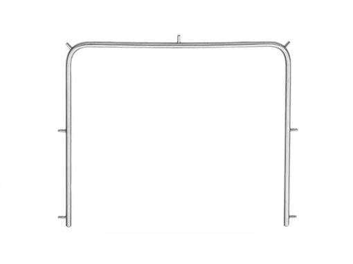 MARK3 Rubber Dam Frame Pedo 4"x4"