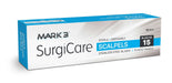 MARK3 SurgiCare Sterile Disposable Scalpel #15 10/bx.