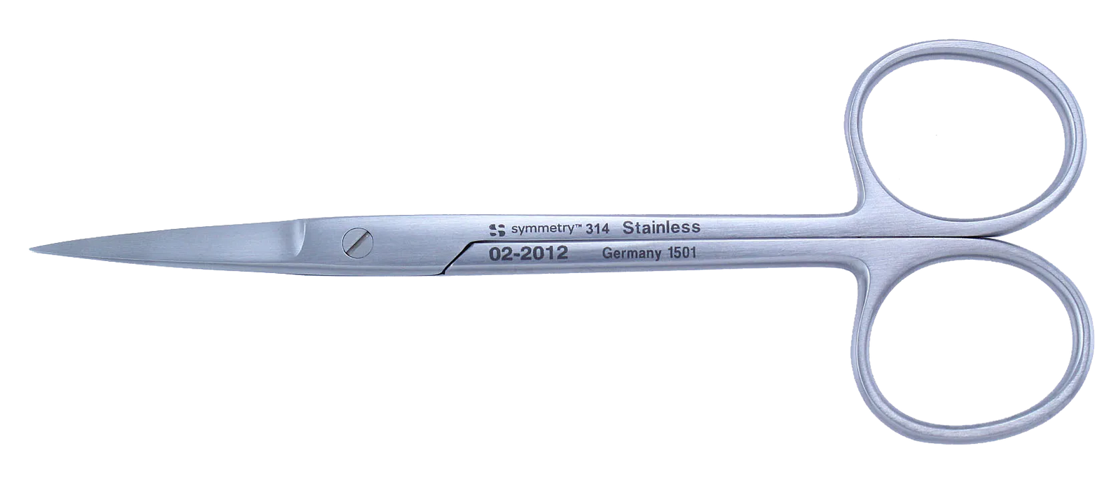 Aspen Surgical Symmetry Scissors; Iris Standard Pattern; Straight; 5 in
