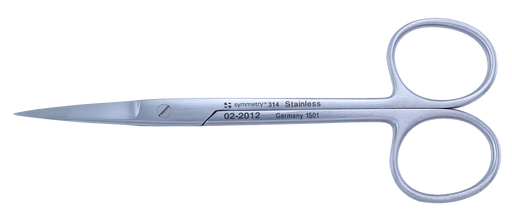 Aspen Surgical Symmetry Scissors; Iris Standard Pattern; Straight; 5 in