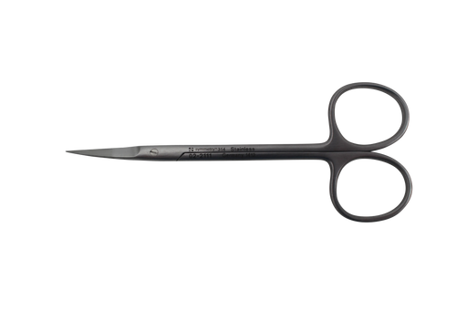 Aspen Surgical Symmetry Scissors, Iris Standard Pattern, Curved, 4-1/2 in