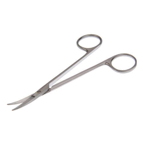Aspen Surgical Scissors, Knapp Dissecting, Curved, Blunt/Blunt, 4-3/4in
