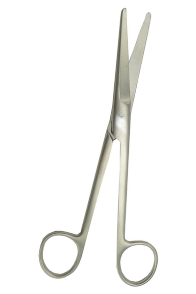 Aspen Surgical Symmetry Scissors, Mayo, Straight, Beveled Blades, 6-3/4 in (173 mm)