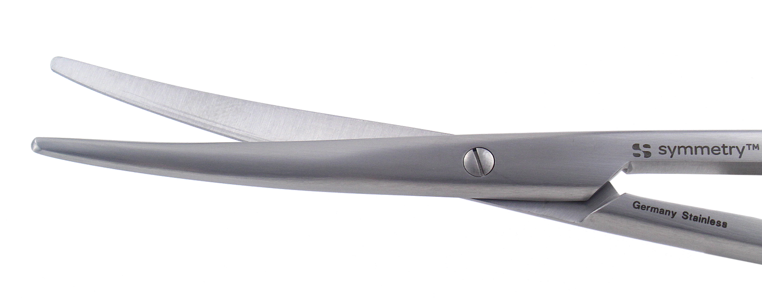 Aspen Surgical Symmetry Scissors, Nelson Metzenbaum Dissecting, Curved, 11 3/4 in