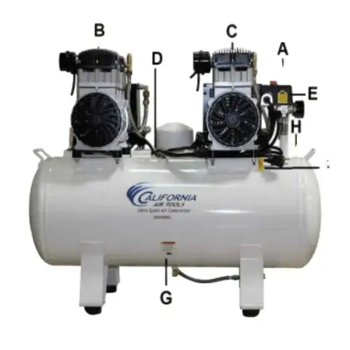 Air Compressor SP Series Ultra Quiet & Oil Free 4-HP 20-Gallon (4 User) Shipping & Installation in our areas. Air Compressor 