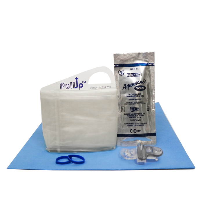 Aspen Surgical Single-Gauge Needle Guide with PullUp Probe Cover Kit, 22 Gauge, 24/bx