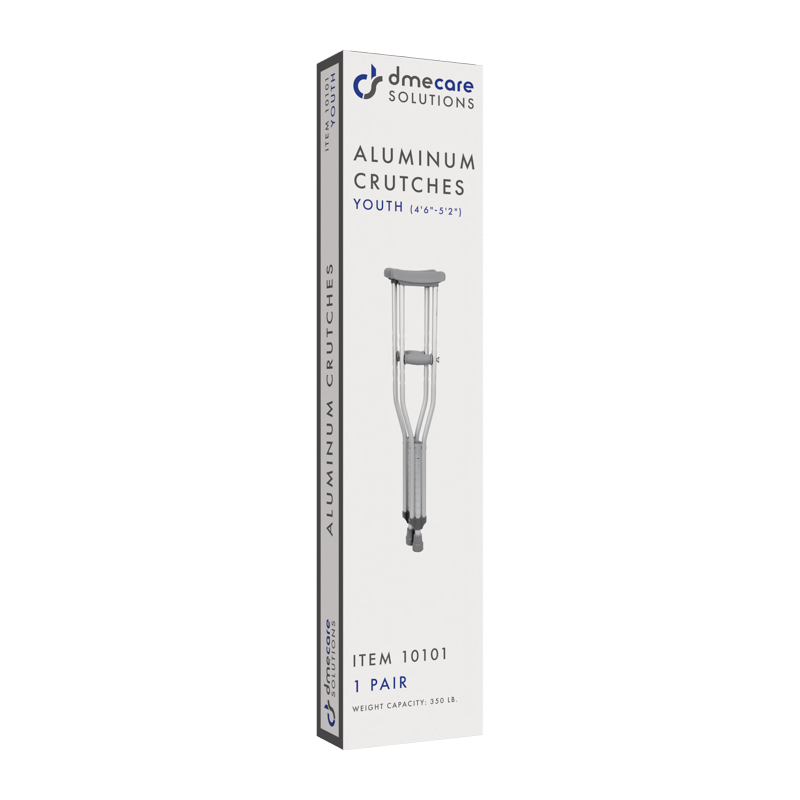Dynarex Aluminum Crutches - Youth