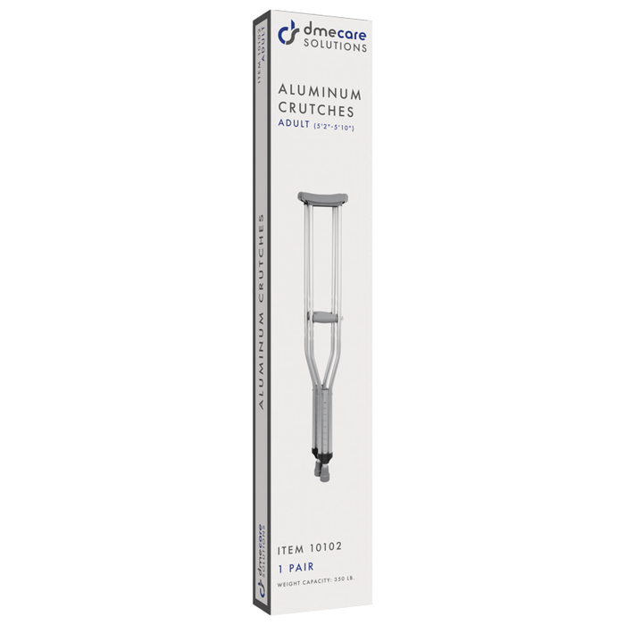 Dynarex Aluminum Crutches - Adult
