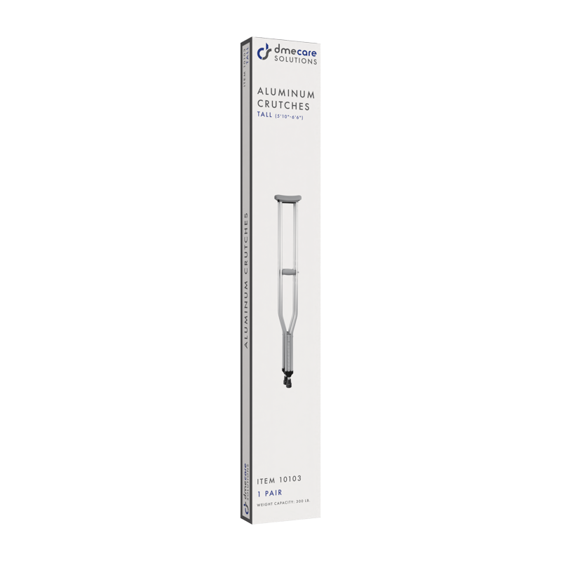 Dynarex Aluminum Crutches - Tall