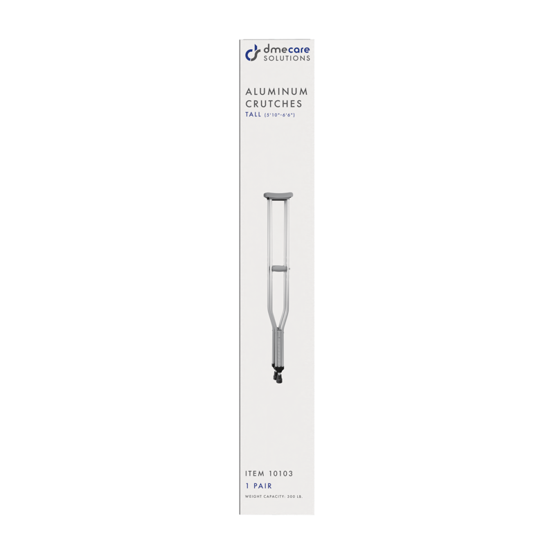 Dynarex Aluminum Crutches - Tall