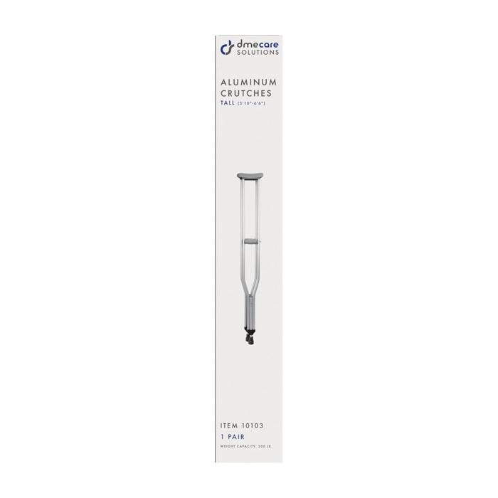 Dynarex Aluminum Crutches - Tall