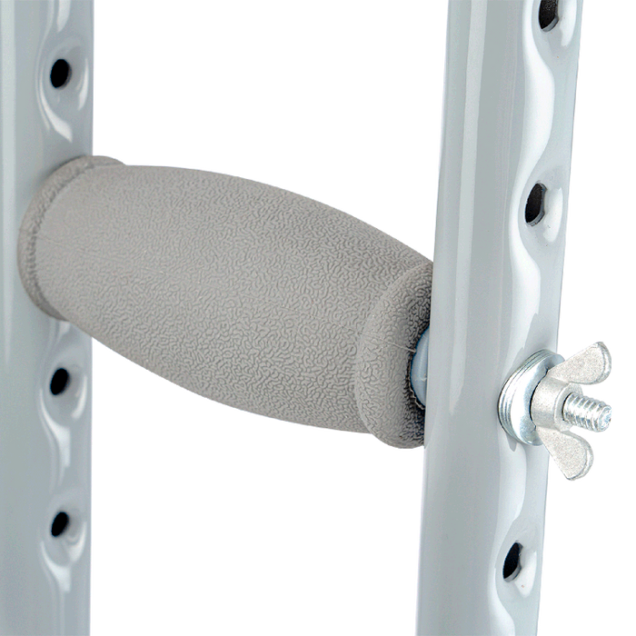 Dynarex Bariatric HD Steel Crutches