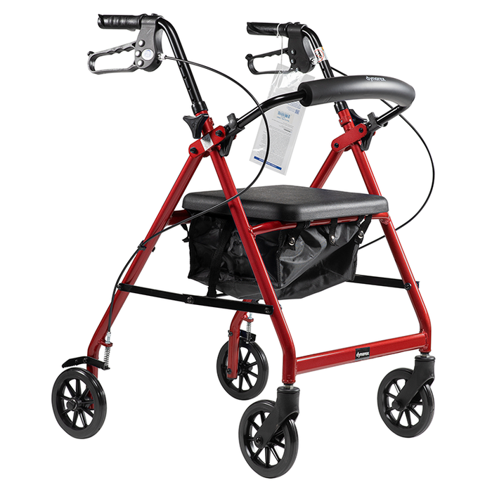 Dynarex DynaGo Quad 6 - Aluminum Rollator