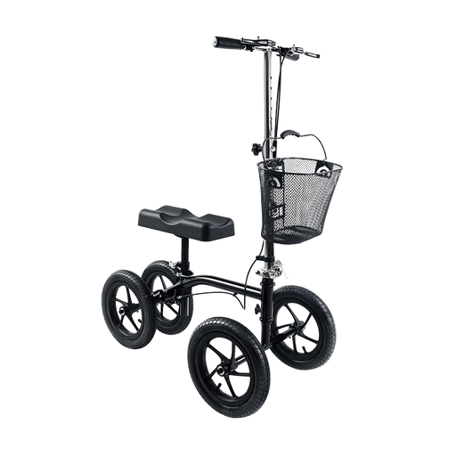 Dynarex All Terrain Mountaineer Knee Walker, Single Folding