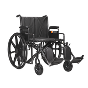 Dynarex Bariatric Wheelchairs with Elevating Leg Rest