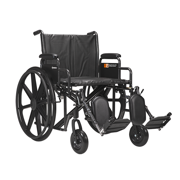 Dynarex Bariatric Wheelchairs with Elevating Leg Rest