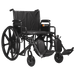 Dynarex Bariatric Wheelchairs with Elevating Leg Rest