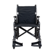 Dynarex Bariatric Transport Wheelchair - 22" x 18"