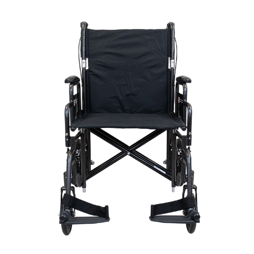 Dynarex Bariatric Transport Wheelchair - 22" x 18"