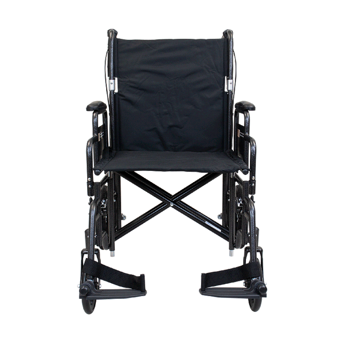 Dynarex Bariatric Transport Wheelchair - 22" x 18"