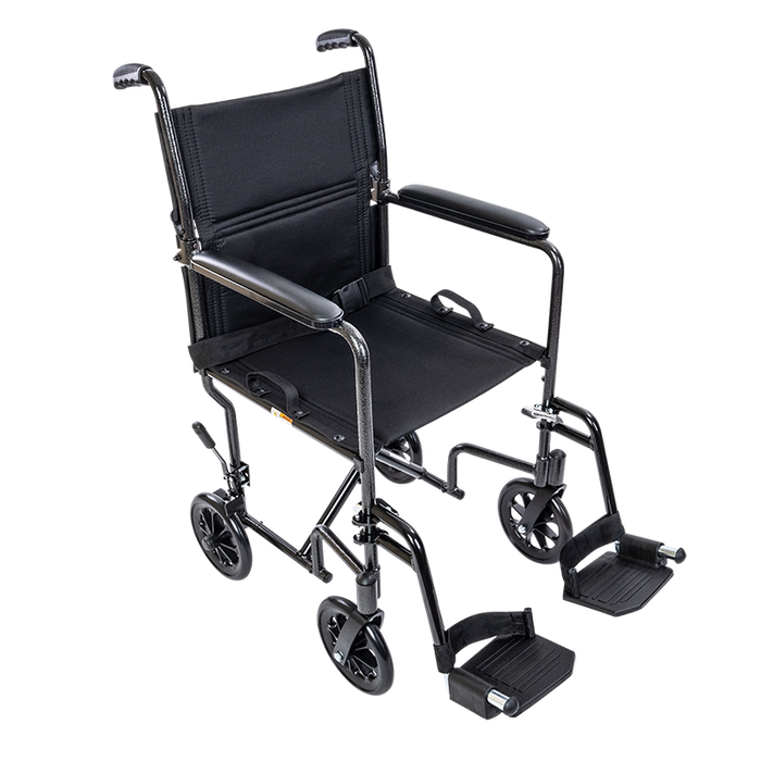 Dynarex Transport Wheelchairs - Aluminum