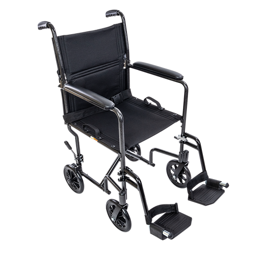 Dynarex Transport Wheelchairs - Aluminum