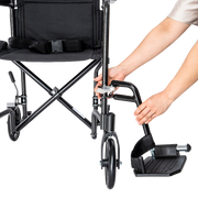 Dynarex Transport Wheelchairs - Aluminum