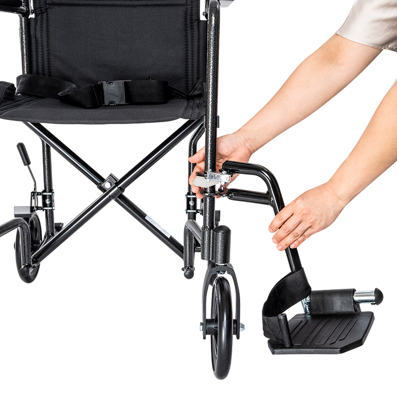 Dynarex Transport Wheelchairs - Aluminum