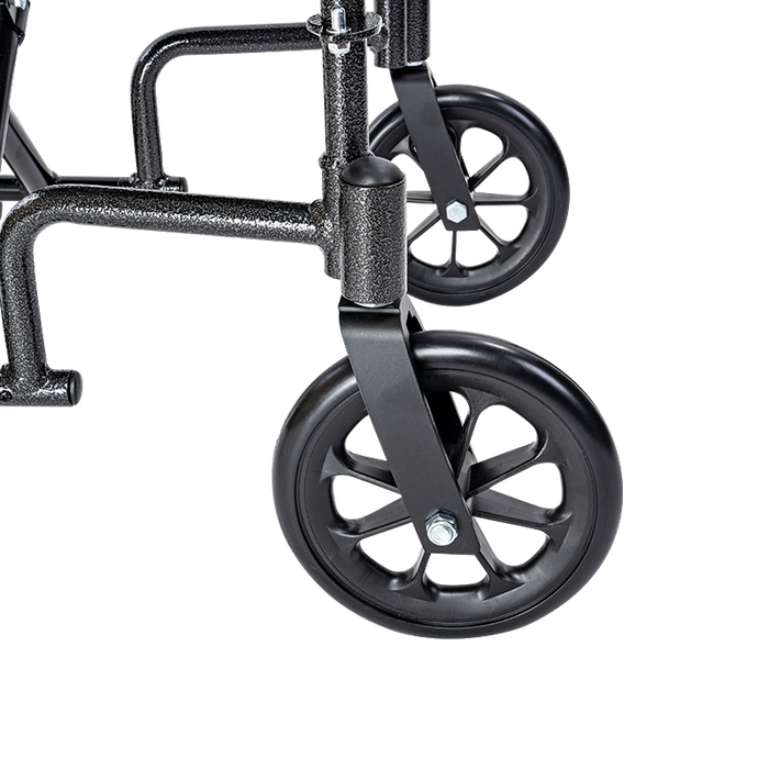 Dynarex Transport Wheelchairs - Aluminum