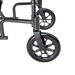 Dynarex Transport Wheelchairs - Aluminum