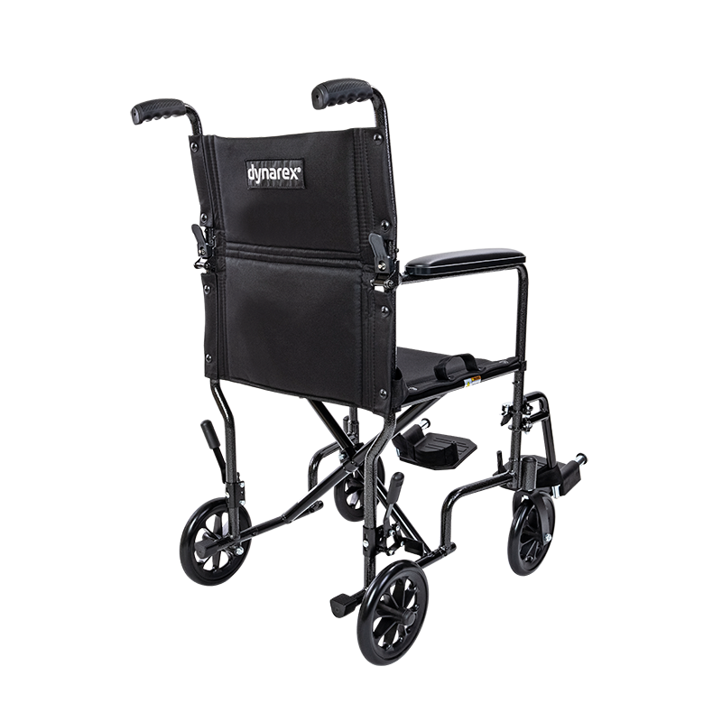 Dynarex Transport Wheelchairs - Aluminum