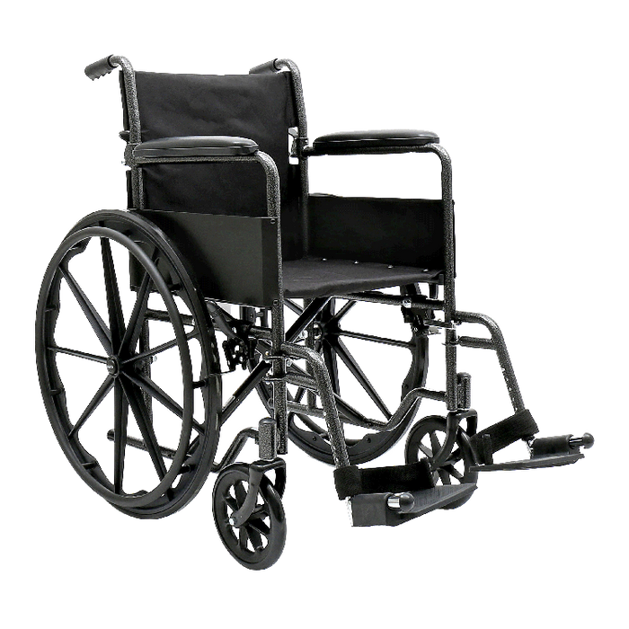 Dynarex DynaRide S1 Wheelchair - 18" x 16" w/ Detach Desk Arm FR