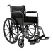 Dynarex DynaRide S1 Wheelchair - 18" x 16" w/ Detach Desk Arm FR