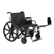 Dynarex Bariatric HD Wheelchairs with Elevating Leg Rest