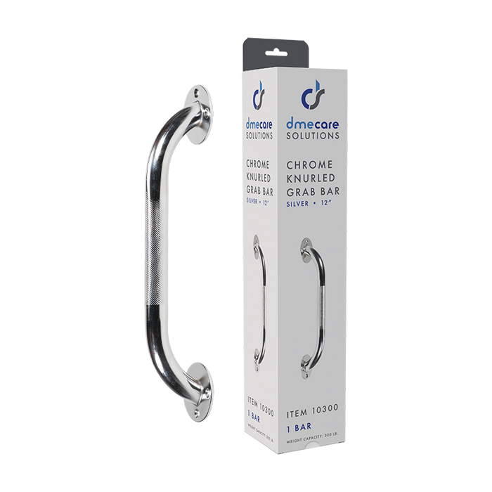 Dynarex Chrome Knurled Grab Bar