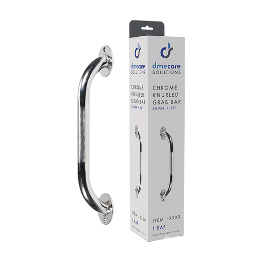 Dynarex Chrome Knurled Grab Bar