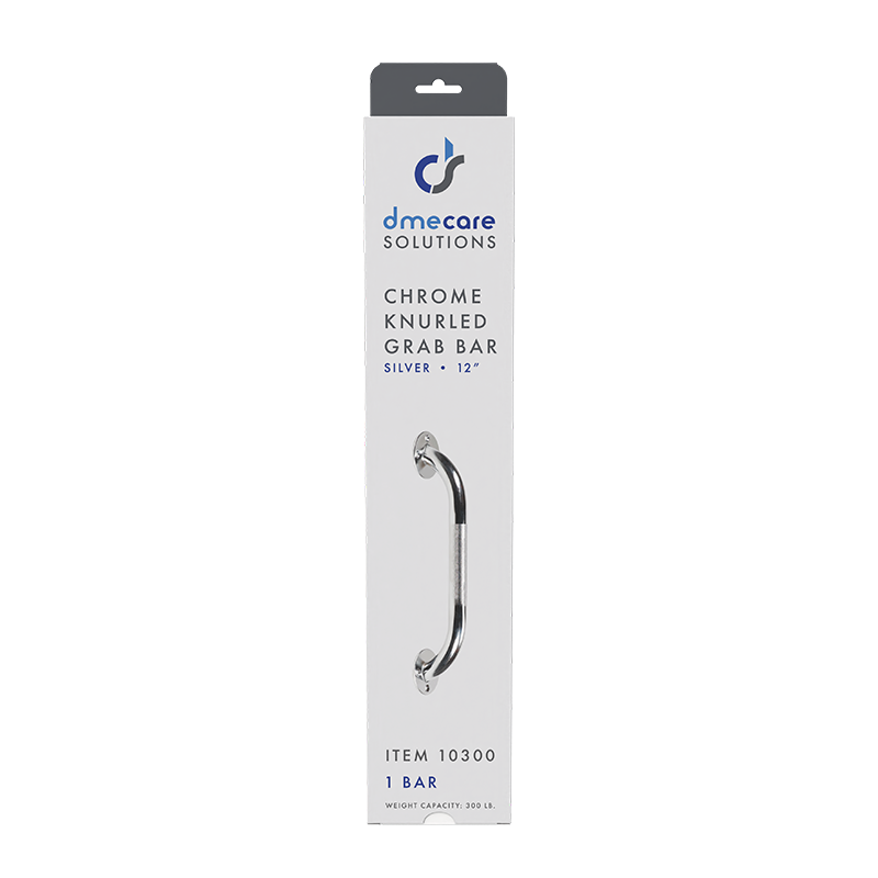 Dynarex Chrome Knurled Grab Bars