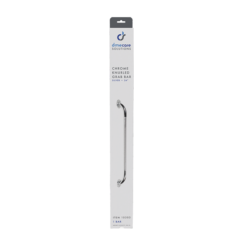 Dynarex Chrome Knurled Grab Bars