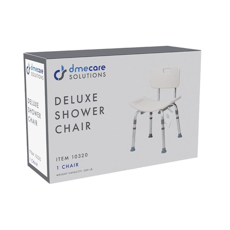 Dynarex Deluxe Shower Chair with Back