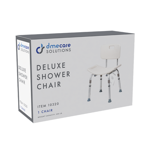 Dynarex Deluxe Shower Chair with Back